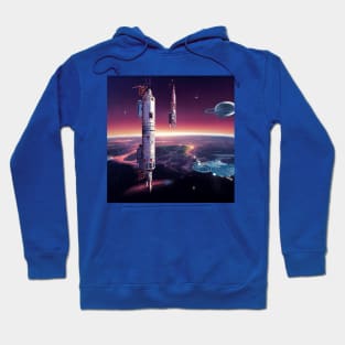 Interplanetary Spaceport Hoodie